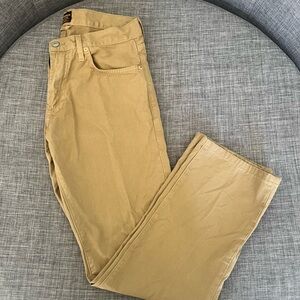 Civilianaire Tan Cotton Pants